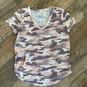 SO Pink and Purple Camo Short Sleeve Tee
